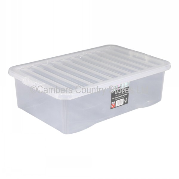Wham Crystal Storage Box & Lid Cambers Country Store